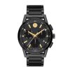 Movado Men'S Movado Museum Sport Black Pvd Chronograph Watch With Black Dial (Model: 0607802) Watches