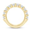 Zales 2 Ct. T.W. Diamond Ten Stone Wedding Band In 14K Gold (I/I2) Rings