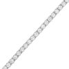 Zales 5 Ct. T.W. Certified Lab-Created Diamond Tennis Bracelet In 14K White Gold (F/Si2) - 7.25" Bracelets