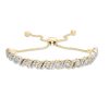 Zales 1 Ct. T.W. Diamond Cascading Bolo Bracelet In 10K Gold - 9.5" Bracelets