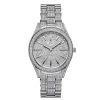 JBW Ladies' Jbw Cristal 34 1/8 Ct. T.W. Diamond And Crystal Watch With Silver-Tone Dial (Model: J6383C) Watches