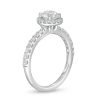 Zales 1-1/2 Ct. T.W. Certified Lab-Created Diamond Frame Engagement Ring In 14K White Gold (F/Vs2) Rings