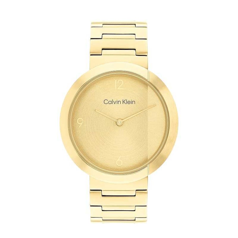 Calvin Klein Calvin Klein Gold-Tone Ip Watch (Model: 25200290) Watches