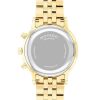 Movado Men'S Movado Museum® Classic Gold-Tone Pvd Chronograph Watch With Black Dial And Date Window (Model: 0607810) Watches