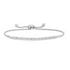 Zales 1/2 Ct. T.W. Diamond Bolo Bracelet In Sterling Silver - 9.5" Bracelets