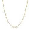 Zales 1.25Mm Singapore Chain Necklace In Solid 14K Gold - 20" Necklaces