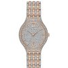 Bulova Ladies' Bulova Phantom Crystal Accent Rose-Tone Watch (Model: 98L235) Watches