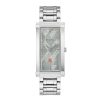 Bulova Ladies' Bulova Frank Lloyd Wright Watch With Rectangular Grey Dial (Model: 96L286) Watches