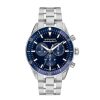 Movado Men'S Movado Heritage® Calendoplan S Chronograph Watch With Blue Dial (Model: 3650124) Watches