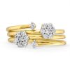 Zales 1/3 Ct. T.W. Diamond Coil Ring In 10K Gold Rings