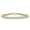 Zales 1 Ct. T.W. Diamond Tennis Bracelet In 14K Gold Bracelets