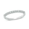 Zales Ladies' 1/4 Ct. T.W. Certified Diamond Band In 14K White Gold (I/Si2) Rings