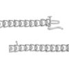 Zales 1/2 Ct. T.W. Diamond Vintage-Style Split Row Line Bracelet In Sterling Silver - 7.25" Bracelets