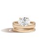 Zales Zales X Shahla 2 Ct. Certified Oval Lab-Created Diamond Solitaire Double Donut Engagement Ring In 14K Gold (F/Vs2) Rings