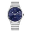 Citizen Men'S Citizen Eco-Drive® Axiom Watch With Blue Dial (Model: Bm7580-51L) Watches