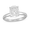 Zales 2 Ct. Certified Oval Lab-Created Diamond Solitaire Engagement Ring In 14K White Gold (F/Vs2) Rings