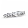 Zales 1 Ct. T.W. Diamond Prong Band In 14K White Gold Rings