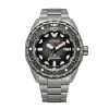 Citizen Men'S Citizen Promaster Diver Super Titanium Automatic Watch With Black Dial (Model: Nb6004-83E) Watches