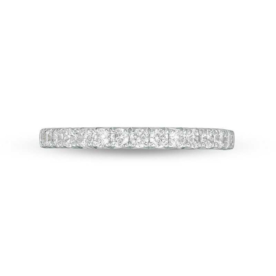 Zales 1/2 Ct. T.W. Certified Lab-Created Diamond Band In 14K White Gold (F/Vs2) Rings