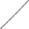 Zales 2.0Mm Diamond-Cut Singapore Chain Necklace In Solid Sterling Silver - 24" Necklaces