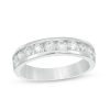 Zales 1 Ct. T.W. Diamond Channel Band In 14K White Gold Rings