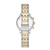 Fossil Ladies' Fossil Neutra Crystal Accent Two-Tone Chronograph Watch With Mother-Of-Pearl Dial (Model: Es5216) Watches