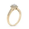 Zales 1/2 Ct. T.W. Princess-Cut Diamond Frame Engagement Ring In 14K Gold Rings