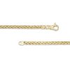 Zales Men'S 4.1Mm Franco Snake Chain Necklace In Hollow 10K Gold - 24" Necklaces