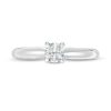 Zales 1/3 Ct. T.W. Diamond Solitaire Engagement Ring In 14K White Gold (I/I2) Rings