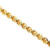 Zales Pdpaola At Zales 4.0Mm Rolo Chain Bracelet In Solid Sterling Silver With 18K Gold Plate 7.68" Bracelets