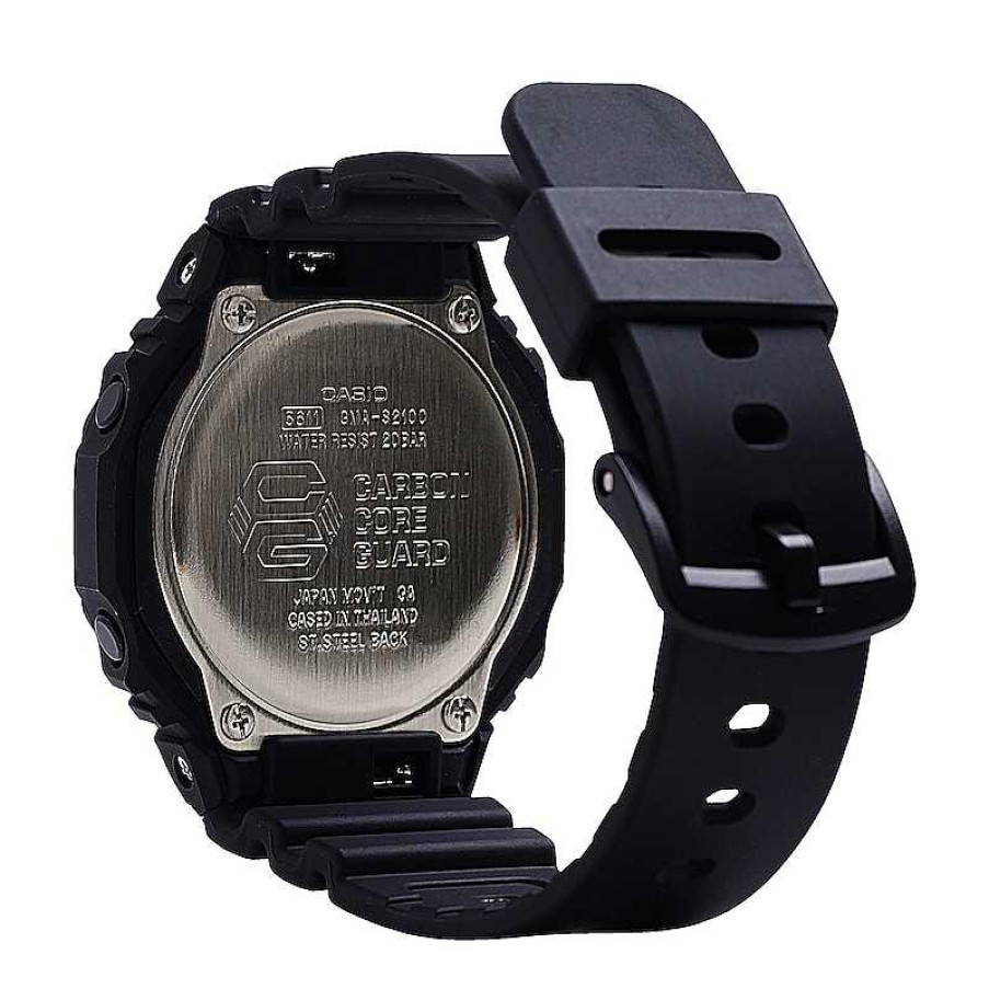 Casio G-Shock Women'S Casio S Series Black Resin Strap Watch With Black Dial (Model: Gmas2100-1A) Watches