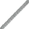 Zales 1 Ct. T.W. Round And Baguette Diamond Bracelet In Sterling Silver Bracelets