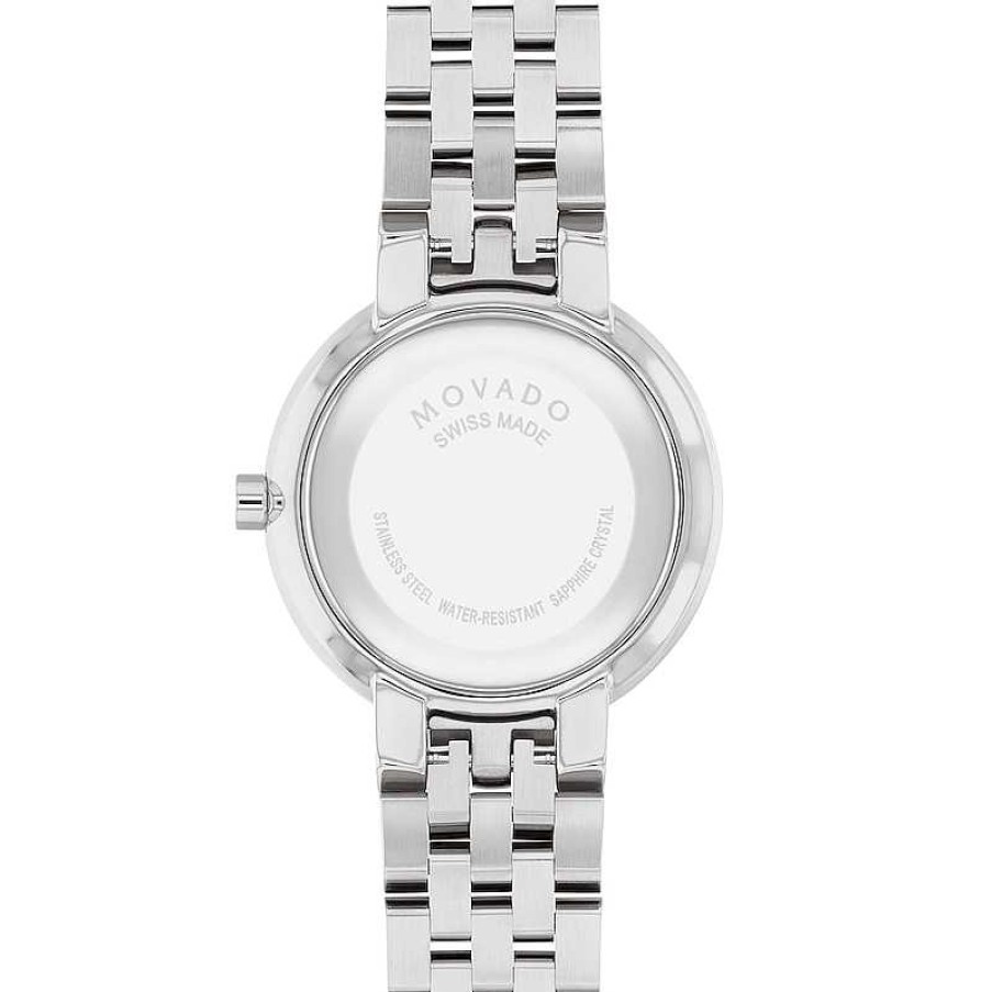 Movado Ladies' Movado Museum® Classic Watch With Pink Dial (Model: 0607941) Watches