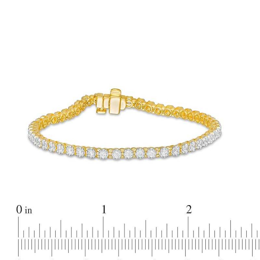 Zales 2 Ct. T.W. Diamond Tennis Bracelet In 10K Gold Bracelets