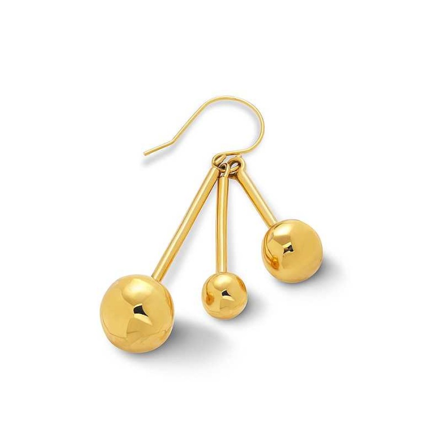 Zales Zales X Soko Obiti Dangle Earrings In Brass With 24K Gold Plate Earrings