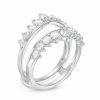 Zales 1-1/2 Ct. T.W. Diamond Solitaire Enhancer In 14K White Gold Rings