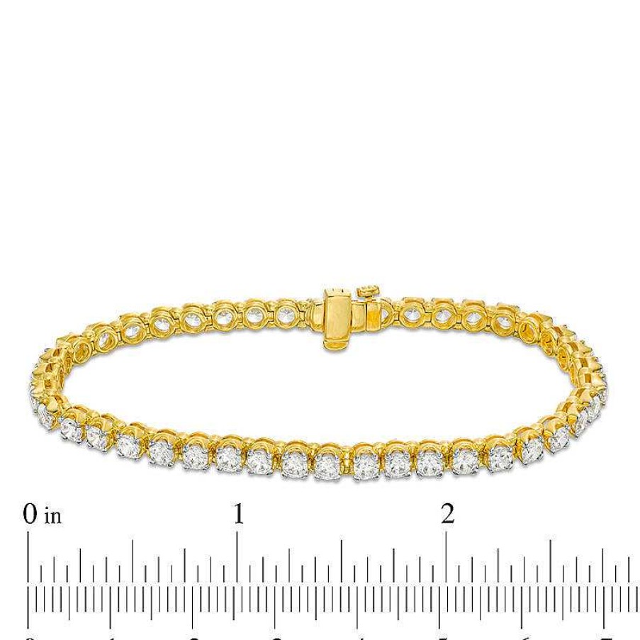 Zales 6 Ct. T.W. Diamond Tennis Bracelet In 10K Gold Bracelets