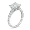 Zales 2-1/2 Ct. T.W. Certified Princess-Cut Lab-Created Diamond Engagement Ring In 14K White Gold (F/Vs2) Rings