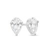 Zales 1/2 Ct. T.W. Certified Pear-Shaped Lab-Created Diamond Solitaire Stud Earrings In 14K White Gold (F/Si2) Earrings