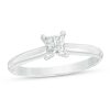 Zales 1/3 Ct. Princess-Cut Diamond Solitaire Engagement Ring In 14K White Gold (I/I2) Rings