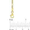 Zales Ladies' 2.2Mm Figaro Chain Bracelet In Sterling Silver With Gold-Tone Flash Plate - 7.5" Bracelets