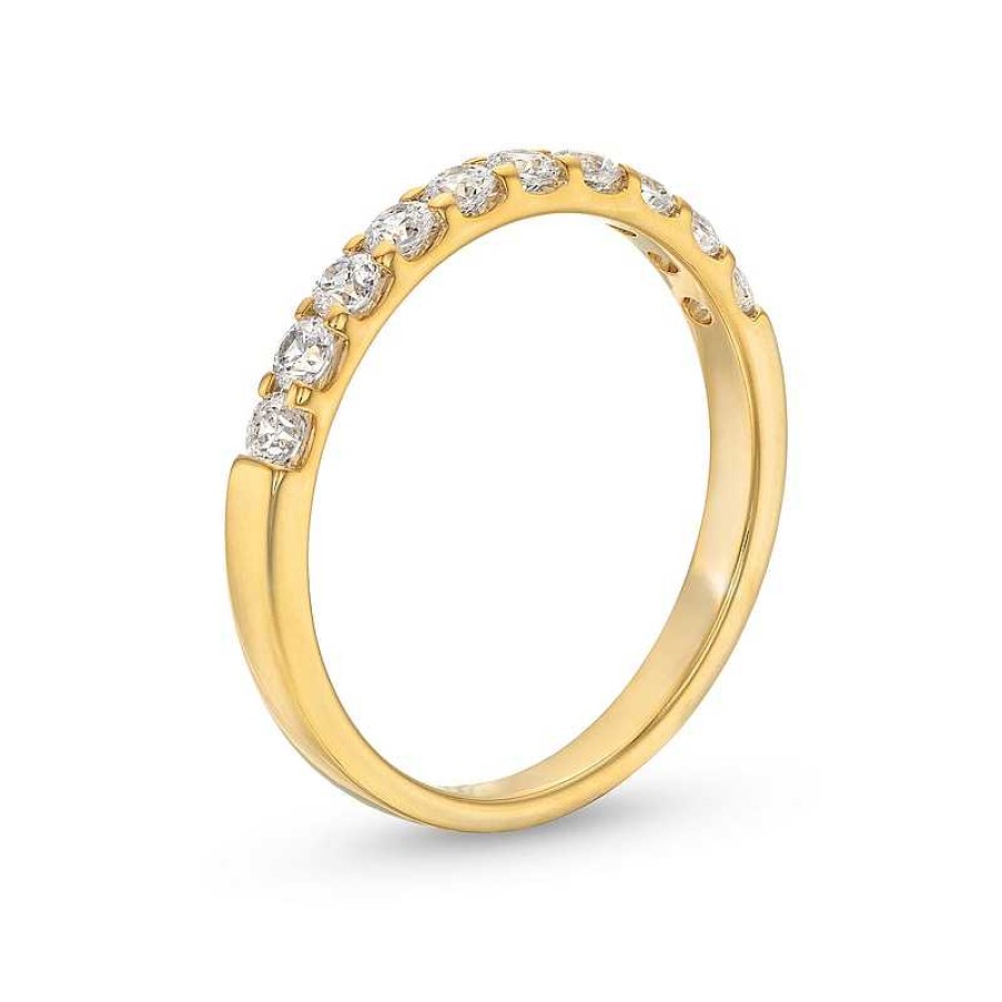 Zales 1/2 Ct. T.W. Certified Diamond Band In 18K Gold (I/Vs2) Rings