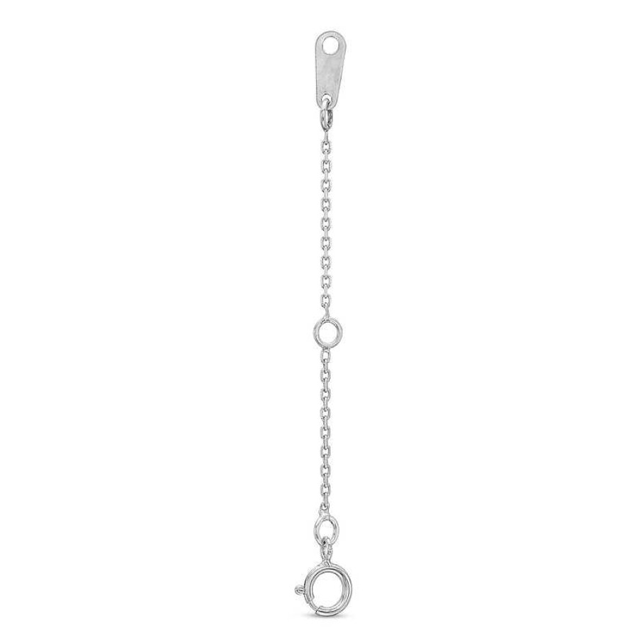 Zales 2.0-Inch Cable Chain Extender In Sterling Silver Necklaces