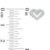 Zales The Kindred Heart From Vera Wang Love Collection 1/6 Ct. T.W. Diamond Mini Stud Earrings In Sterling Silver Earrings