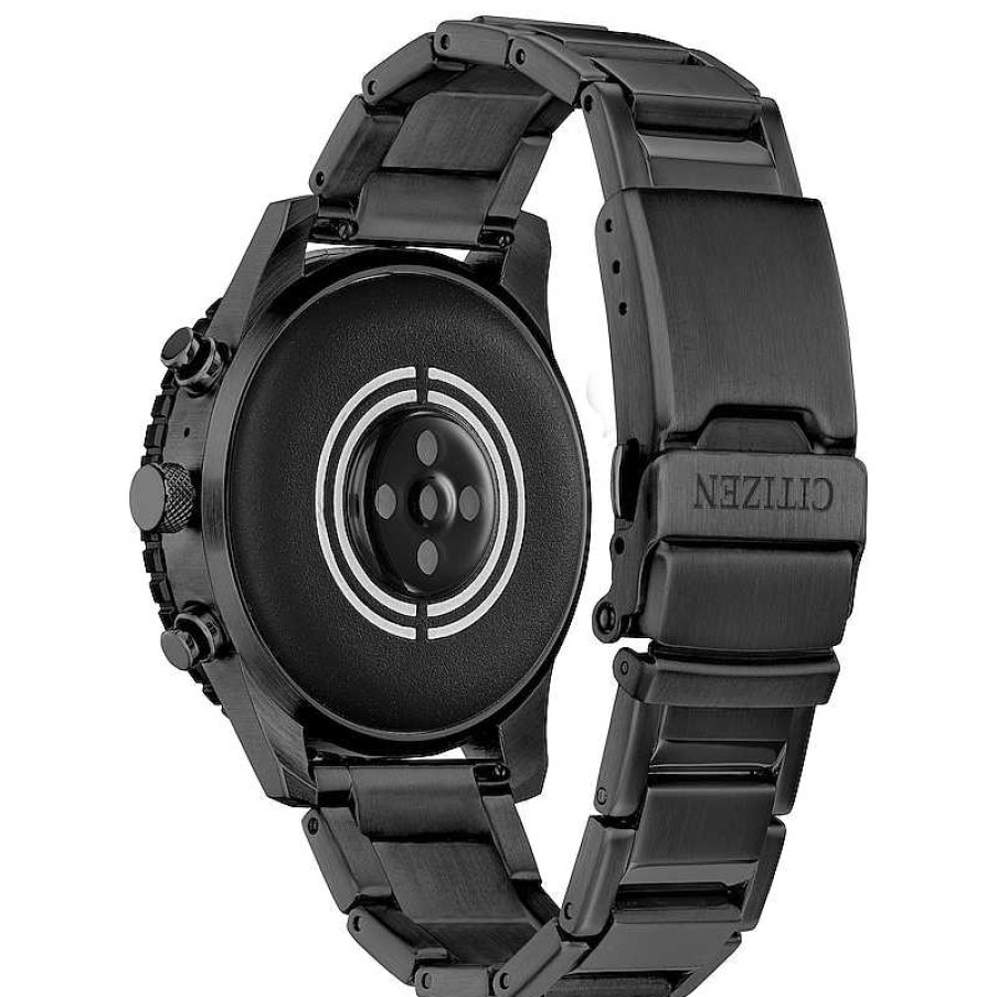 Citizen Citizen Cz Smart Pq2 Sport Gunmetal Grey Ip Digital Watch With Black Dial (Model: Mx1017-50X) Watches