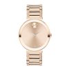 Movado Ladies' Movado Bold Horizon Rose-Tone Ip Watch With Rose-Tone Dial (Model: 3601089) Watches