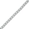 Zales 5 Ct. T.W. Diamond Tennis Bracelet In 10K White Gold Bracelets