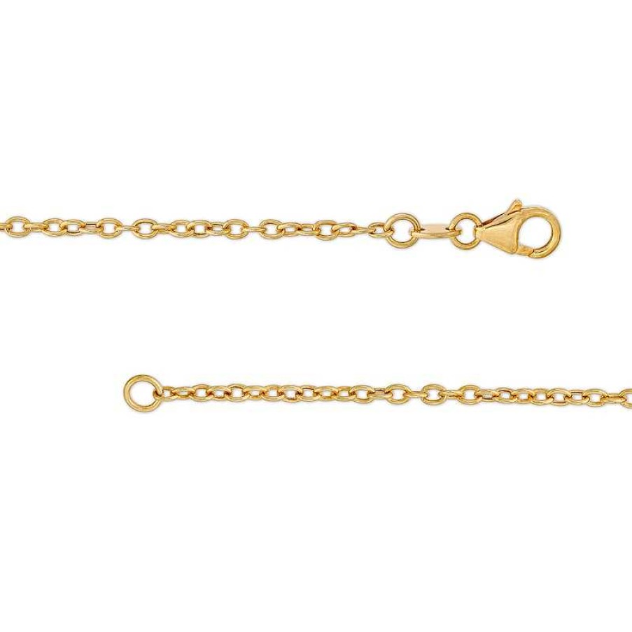 Zales Mariner-Style Link Trio Bracelet In 10K Gold 7.5" Bracelets