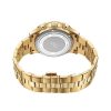 JBW Ladies' Jbw Alessandra Diamond And Crystal 18K Gold Plate Chronograph Watch With Gold-Tone Dial (Model: Jb-6217-E) Watches