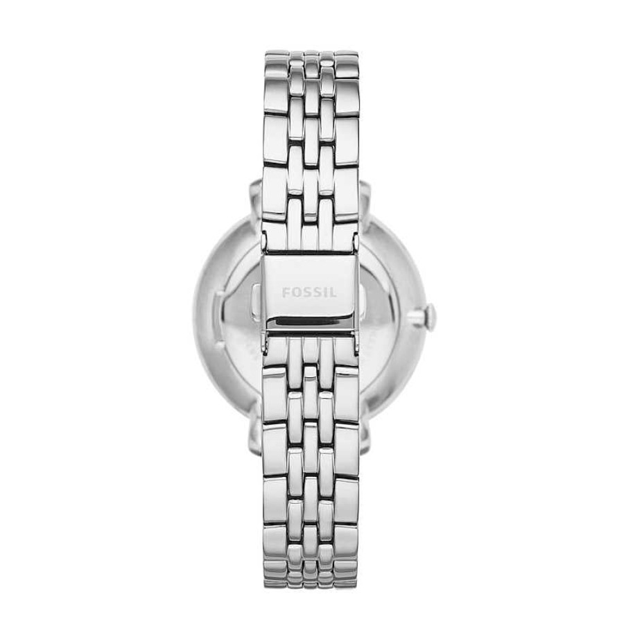 Fossil Ladies' Fossil Jacqueline Crystal Accent Watch With White Dial (Model: Es3545) Watches